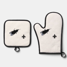 The Bayou Fly Ovenwant & Pannenlap Set