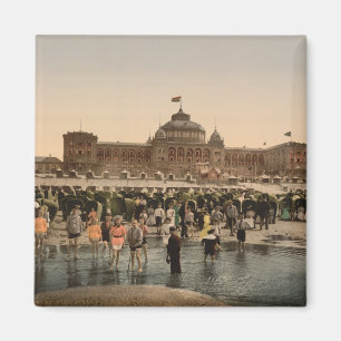 The Beach and Kursaal, Scheveningen, Nederland Magneet