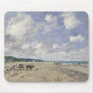 The Beach at Tourgeville, 1893 Muismat