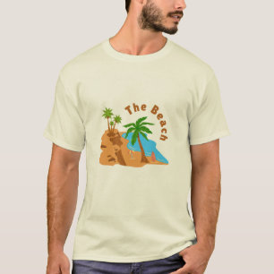 The Beach Classic Cream T-Shirt Zomer Kust G