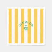 The Beach Club - Jupiter Florida - Custom Design Servet (Voorkant)