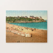 The Beach Dinard Frankrijk Legpuzzel (Horizontaal)