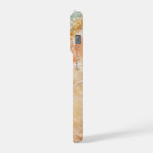 The Beach Inspired Marble with Gold Veining iPhone Hoesje (Linkerkant)