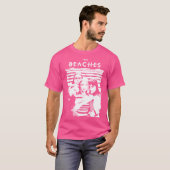 THE BEACHES BAND vintage T-shirt (Voorkant volledig)