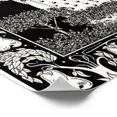The Beale Isoud at Joyous Gard, Aubrey Beardsley Poster (Hoek)