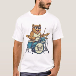 The Bear Drummer  T-shirt