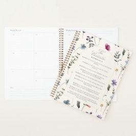 The Beatitudes Matthew 5:3–12 Floral Scripture Planner