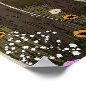 The Beautiful quiet forest Poster (Hoek)