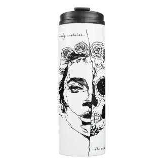 The beginning already contains the end thermosbeker