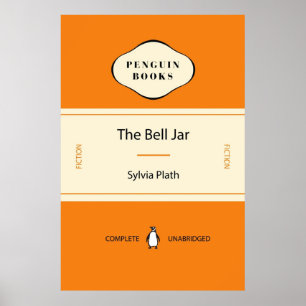 The Bell Jar by Sylvia Plath Penguin Classic Hoesj Poster