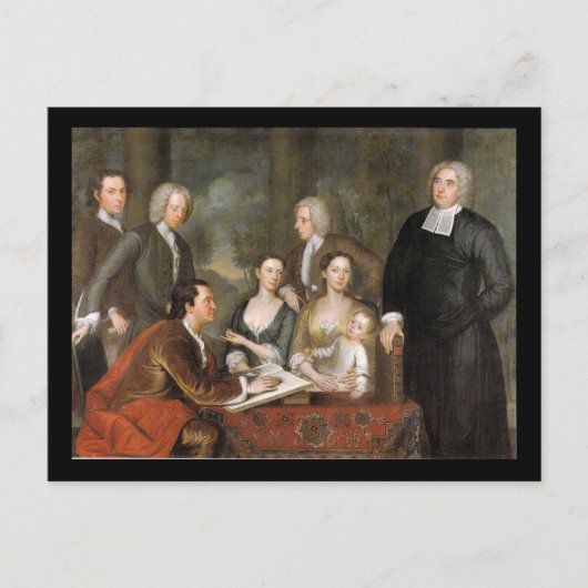 The Bermuda Group, door John Smibert Briefkaart (Voorkant)