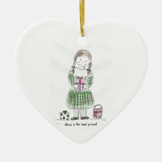 The_best_cadeau Keramisch Ornament