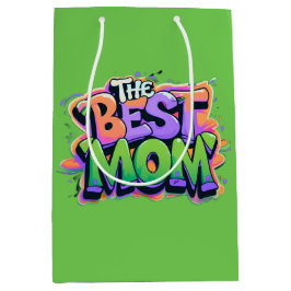 The Best mom style graffiti Medium Cadeauzakje