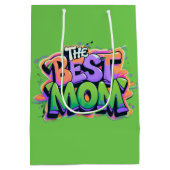 The Best mom style graffiti Medium Cadeauzakje (Achterkant)