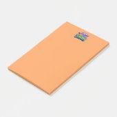 The Best mom style graffiti Post-it® Notes (Schuin)