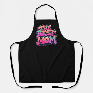 The Best mom style graffiti Schort