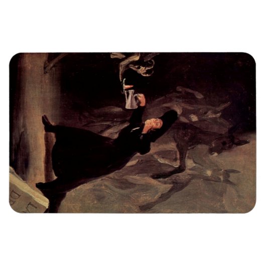 The Bewitched Man by Francisco Goya 1798 Magneet (Horizontaal)