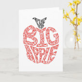 THE BIG APPLE KAART (Gele Bloem)