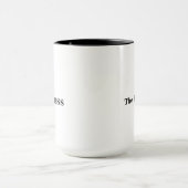 "The BIG BOSS" CadeauMok voor managers, toezichtho Mok (Midden)