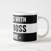 "The Big Boss" est un mug totalement personnalisab (Droite)