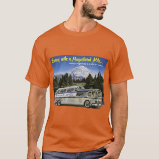 The Big Bus 1950s Adventures Start Here retro T-shirt
