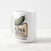 The Big Dill Deli Koffiemok (Voorkant links)