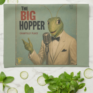 The Big Hopper: een Parodie Theedoek
