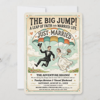 The Big Jump Gazette Huwelijk Kaart