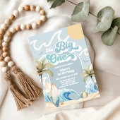 The Big One Beach Party Summer 1st Birthday Kaart