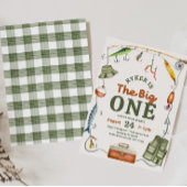 The Big One Fishing Birthday Invitation