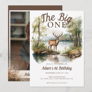 The Big One | Rustieke Verjaardag Verjaardag Kaart