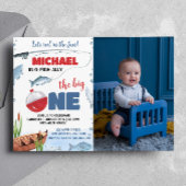 The Big One Vist 1e verjaardagsuitnodiging Kaart