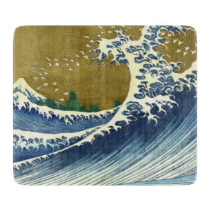 The Big Wave (Blue and Gold Japans Kunst, Hokusai) Snijplank