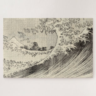 The Big Wave (door Katsushika Hokusai) Legpuzzel
