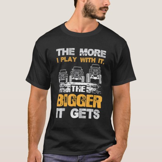The Bigger It Gets Men T-shirt (Voorkant)