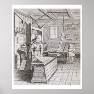 The bindery of Laurens Jansz Koster, engraved b Poster