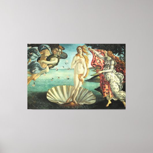 The Birth of Venus Canvas Afdruk (Voorkant)