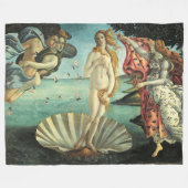 The Birth of Venus Fleece Deken (Voorkant (Horizontaal))