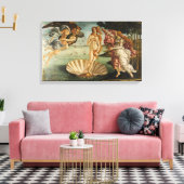 The Birth of Venus – Sandro Botticelli   Canvas Afdruk (Insitu (Woonkamer))