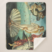The Birth of Venus Sherpa Deken (Voorkant)