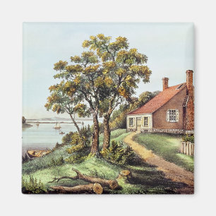 The Birthplace of Washington in Bridges Creek Magneet