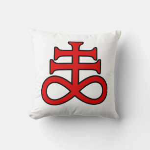 The Black Alchemist Cross Kussen