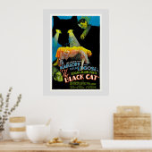 The Black Cat ( film poster) Poster (Keuken)