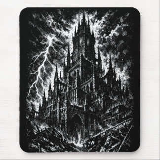 The Black Fortress door BurnsInHell Muismat