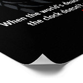 The Black Mamba’s Hourglass Poster (Hoek)