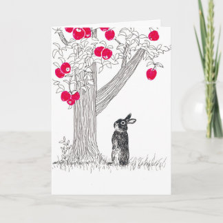 The Black Rabbit and the Apple Tree Kaart