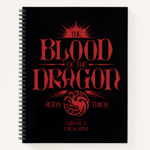 The Blood of the Dragon Runs Thick Notitieboek