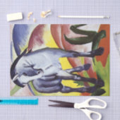 The Blue Horse van Franz Marc Tissue Paper Tissuepapier (Craft)
