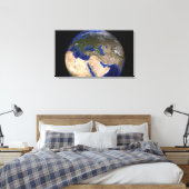 The Blue Marble Next Generation Earth 2 Canvas Afdruk (Insitu (Slaapkamer))