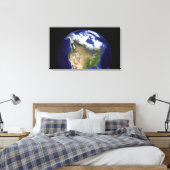 The Blue Marble Next Generation Earth 5 Canvas Afdruk (Insitu (Slaapkamer))